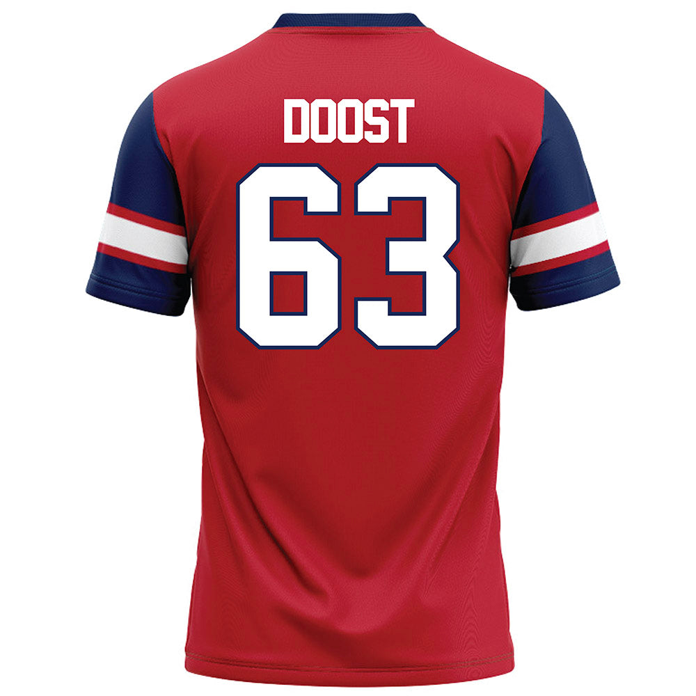 Arizona - NCAA Football : Alexander Doost - Red Football Jersey-1