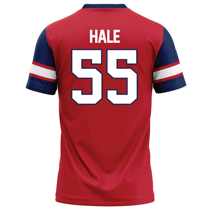 Arizona - NCAA Football : Nate Hale - Red Football Jersey-1