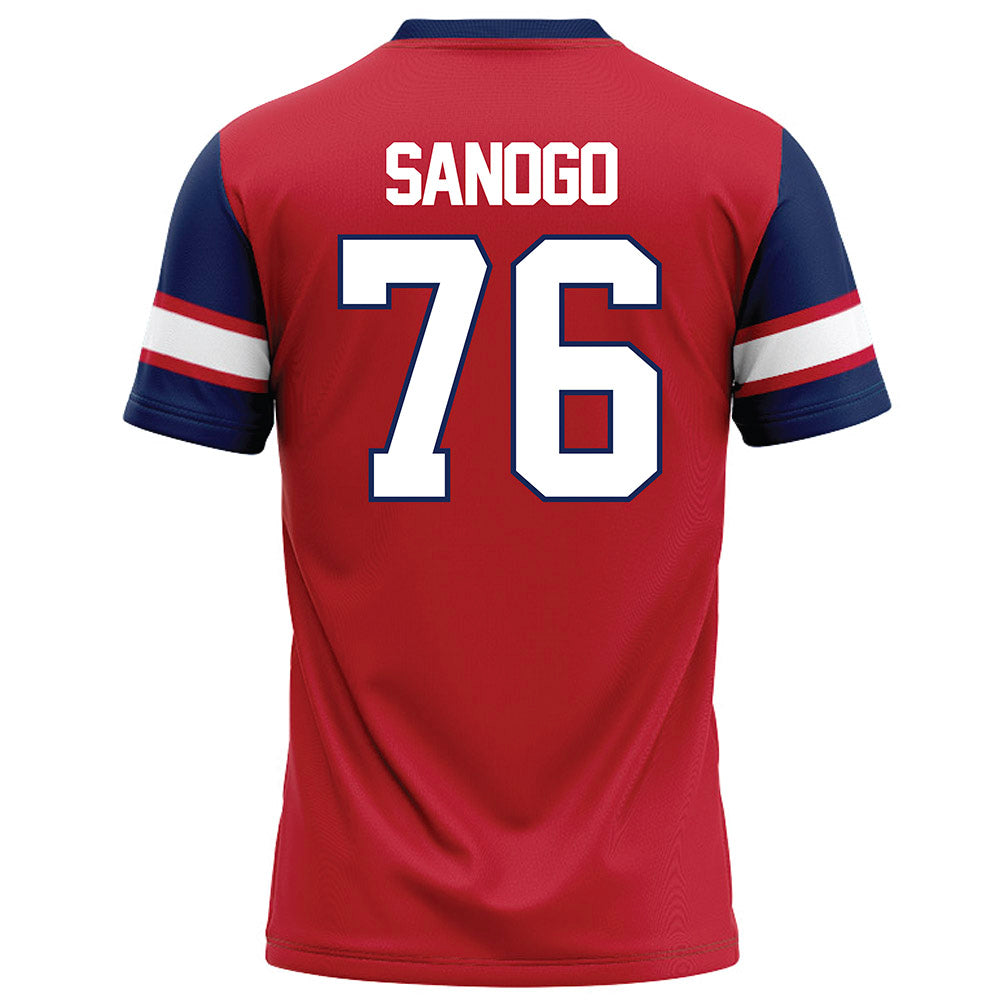Arizona - NCAA Football : Khalil Sanogo - Red Football Jersey-1