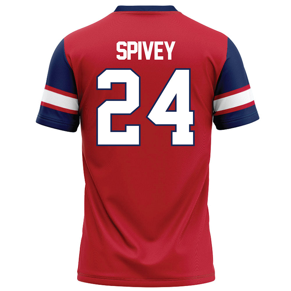 Arizona - NCAA Football : Kingston Spivey - Red Football Jersey-1