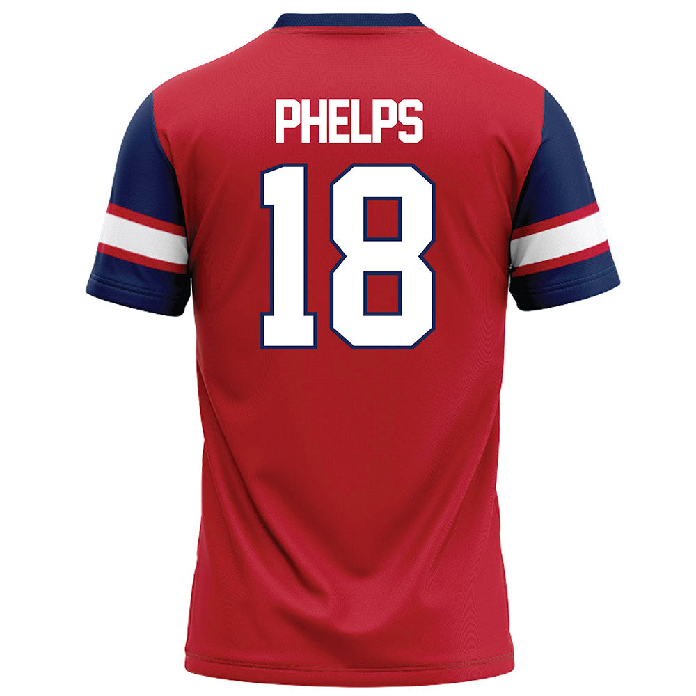 Arizona - NCAA Football : Brandon Phelps - Red Football Jersey-1