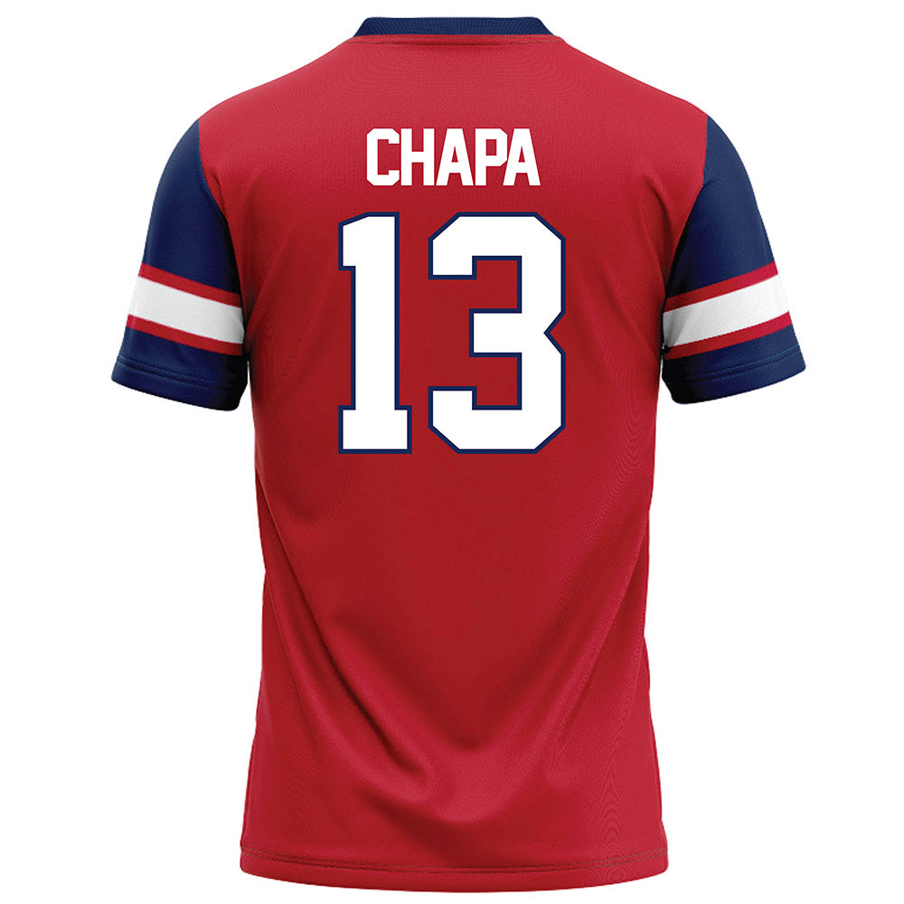 Arizona - NCAA Football : Cam Chapa - Red Football Jersey-1