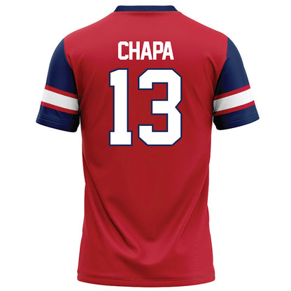 Arizona - NCAA Football : Cam Chapa - Red Football Jersey-1