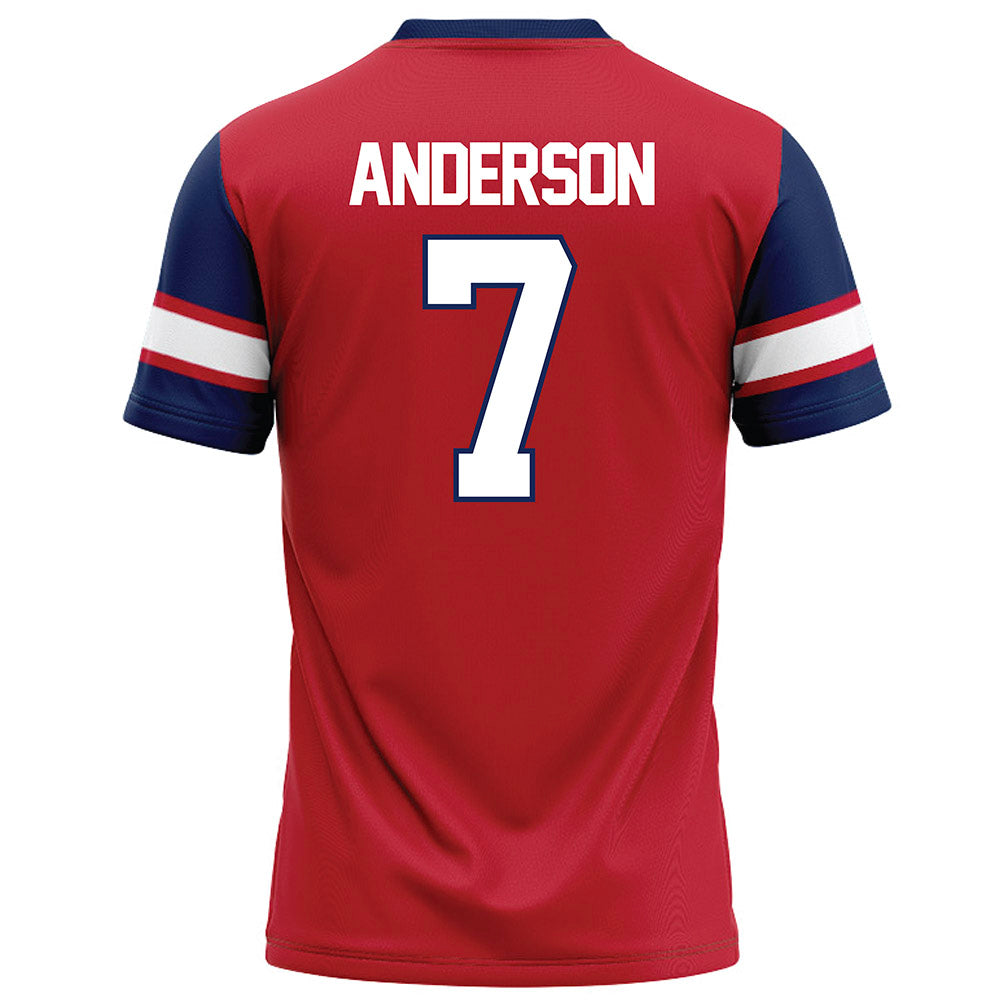Arizona - NCAA Football : Sawyer Anderson - Red Football Jersey-1