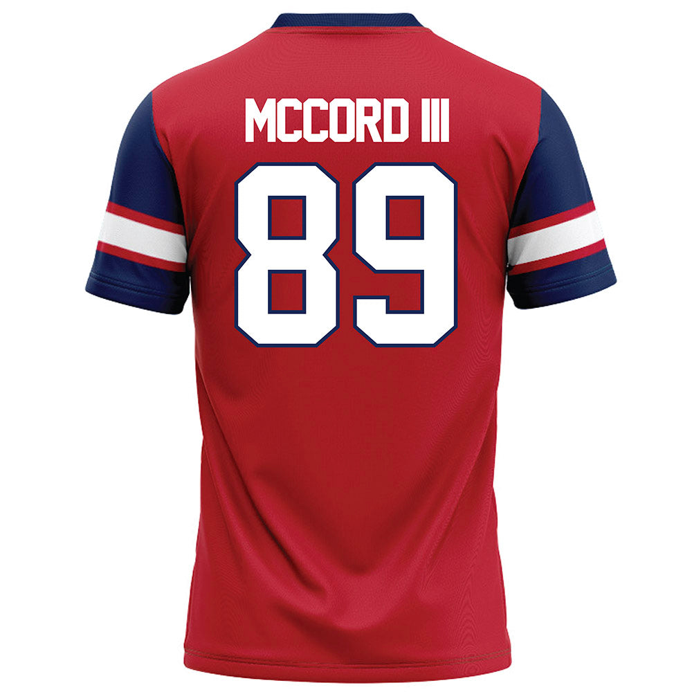 Arizona - NCAA Football : Jordan McCord III - Red Football Jersey-1