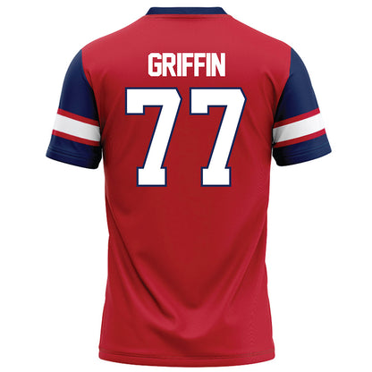 Arizona - NCAA Football : Jake Griffin - Red Football Jersey-1