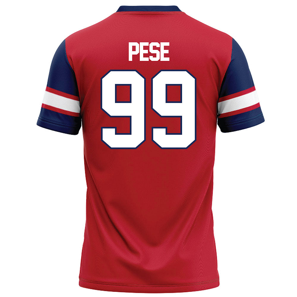 Arizona - NCAA Football : Mays Pese - Red Football Jersey-1