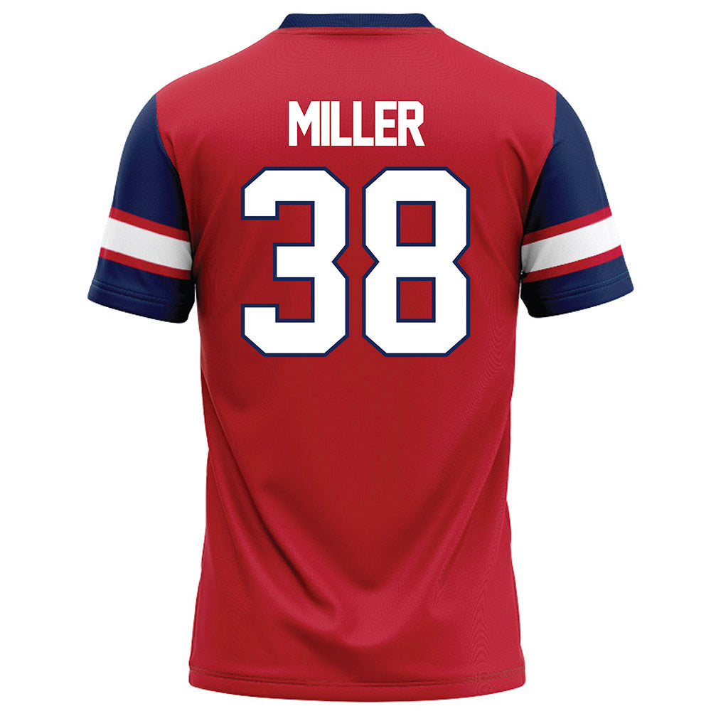 Arizona - NCAA Football : Aiden Miller - Red Football Jersey-1