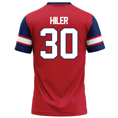 Arizona - NCAA Football : Xaier Hiler - Red Football Jersey-1