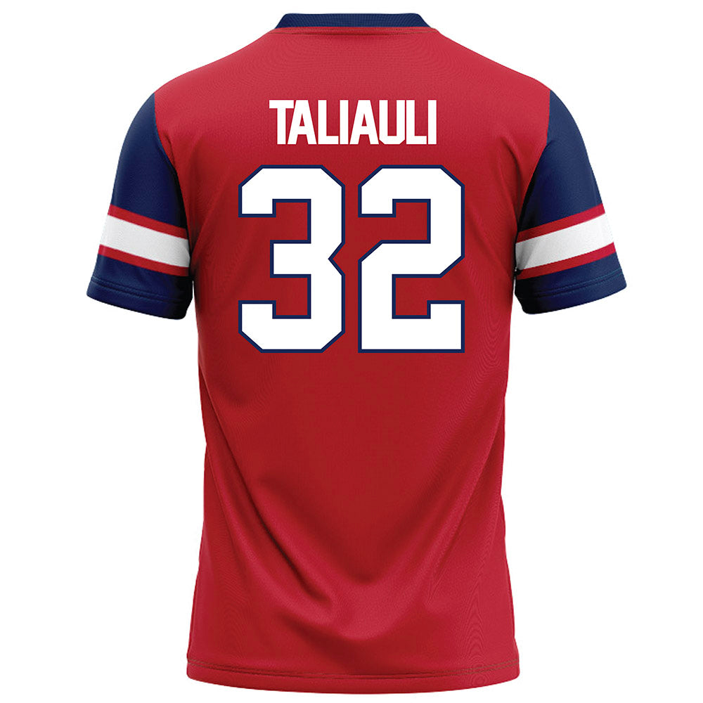 Arizona - NCAA Football : Nela Taliauli - Red Football Jersey-1