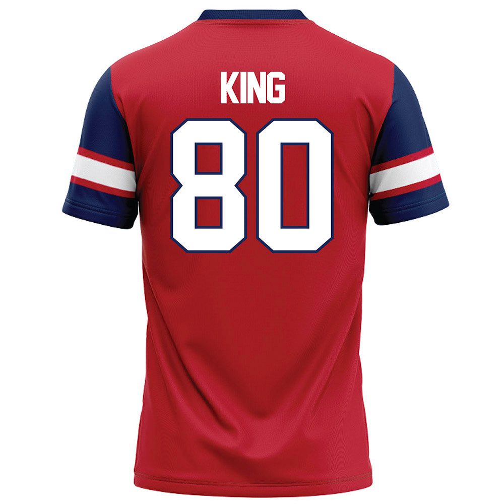 Arizona - NCAA Football : Shane King - Red Football Jersey-1