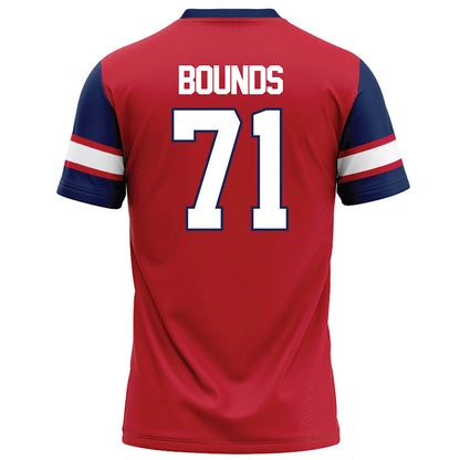 Arizona - NCAA Football : Tristan Bounds - Red Football Jersey-1