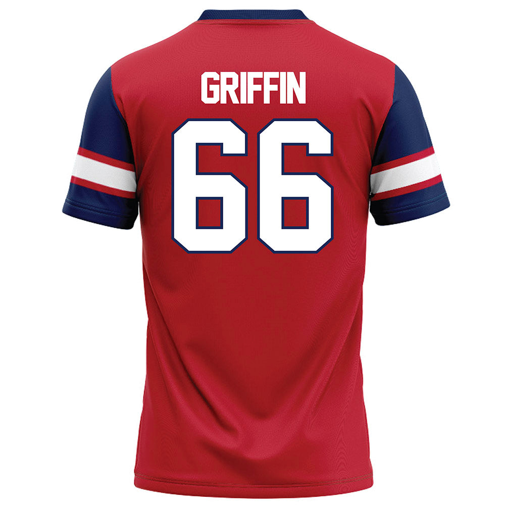 Arizona - NCAA Football : Jaxon Griffin - Red Football Jersey-1
