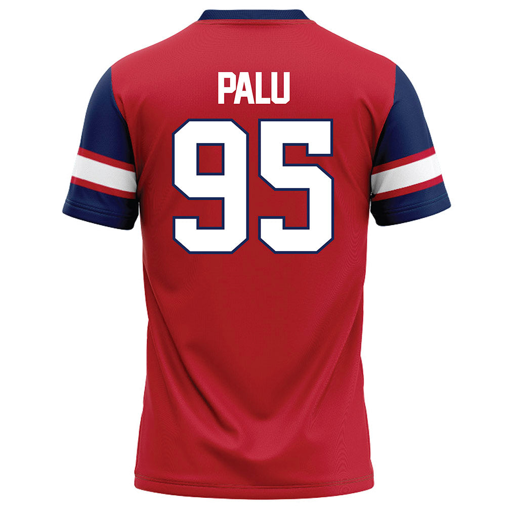 Arizona - NCAA Football : Leroy Palu - Red Football Jersey-1