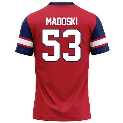 Arizona - NCAA Football : Christian Madoski - Red Football Jersey
