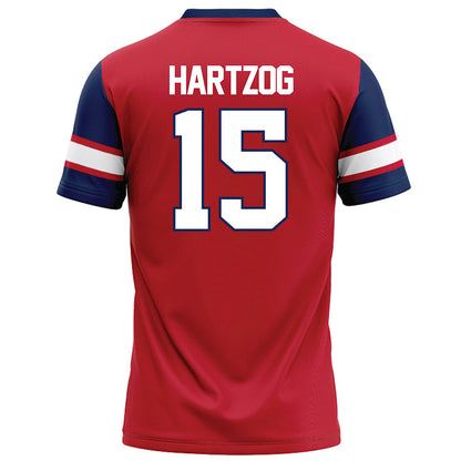 Arizona - NCAA Football : Malcolm Hartzog - Red Football Jersey-1