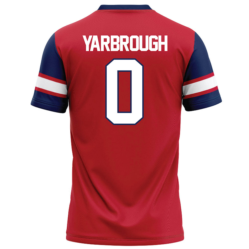 Arizona - NCAA Football : Wesley Yarbrough - Red Football Jersey-1