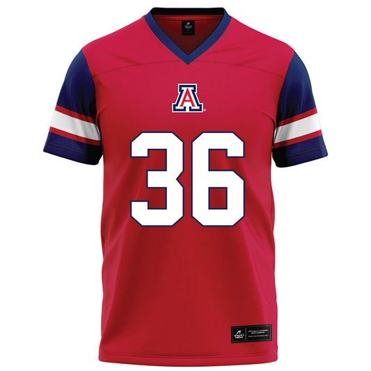 Arizona - NCAA Football : Dominic Hanger - Red Football Jersey