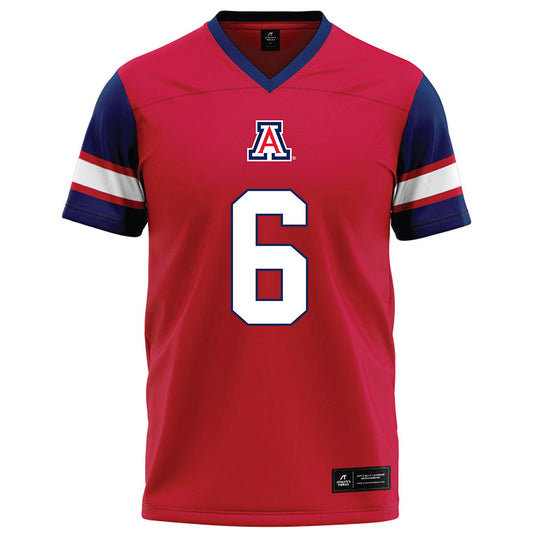 Arizona - NCAA Football : Cornelius Warren - Red Football Jersey-0