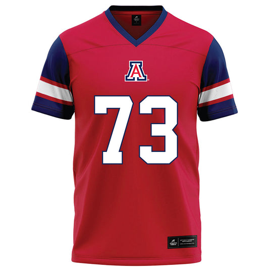 Arizona - NCAA Football : Matthew Lado - Red Football Jersey