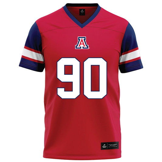 Arizona - NCAA Football : Chancellor Owens - Red Football Jersey-0