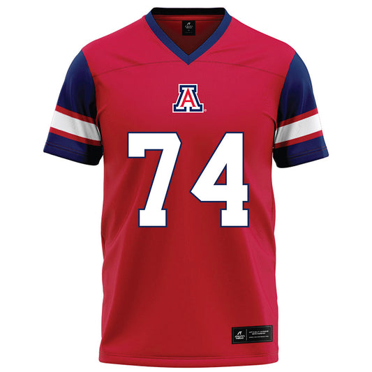 Arizona - NCAA Football : Justin Morales - Red Football Jersey-0