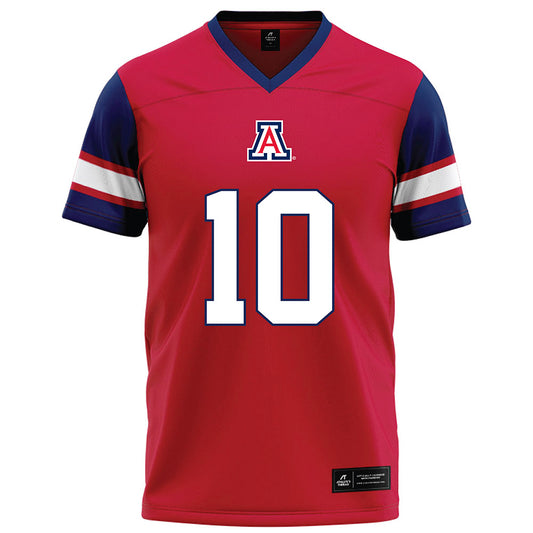 Arizona - NCAA Football : Quinn Olson - Red Football Jersey