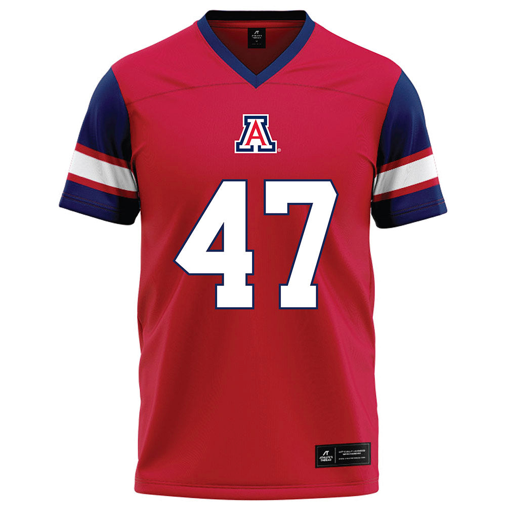 Arizona - NCAA Football : Nezayah Stubblefield - Red Football Jersey