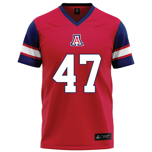 Arizona - NCAA Football : Nezayah Stubblefield - Red Football Jersey