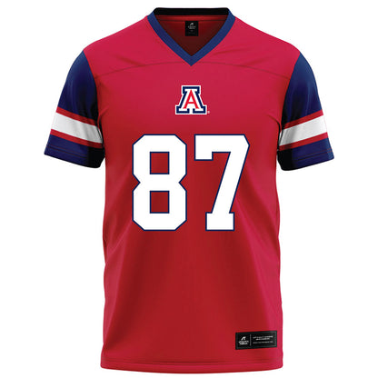 Arizona - NCAA Football : Tyler Powell - Red Football Jersey-0
