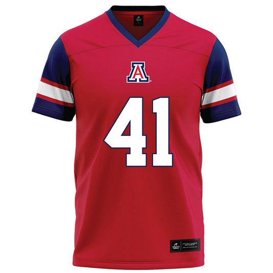 Arizona - NCAA Football : Avery Salerno - Red Football Jersey-0