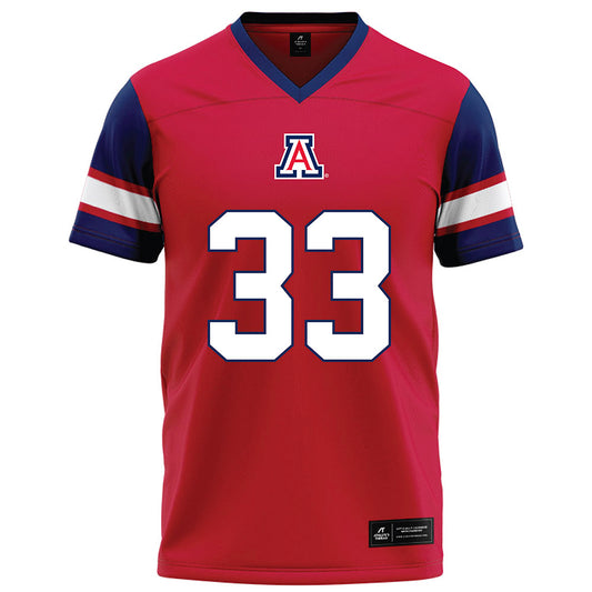 Arizona - NCAA Football : Kason Brown - Red Football Jersey-0