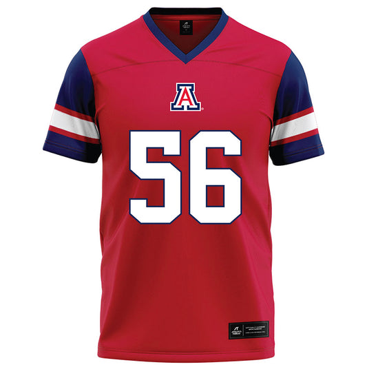 Arizona - NCAA Football : Sione Tohi - Red Football Jersey-0