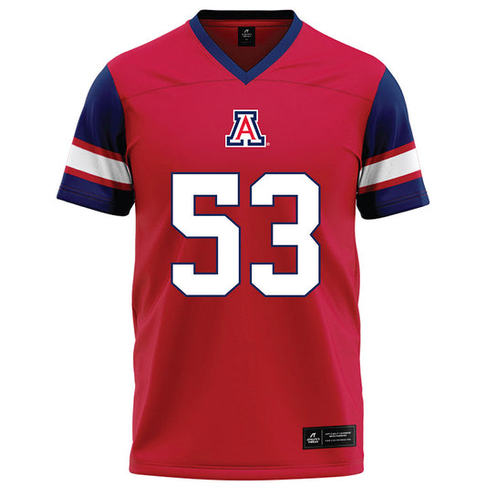 Arizona - NCAA Football : Christian Madoski - Red Football Jersey