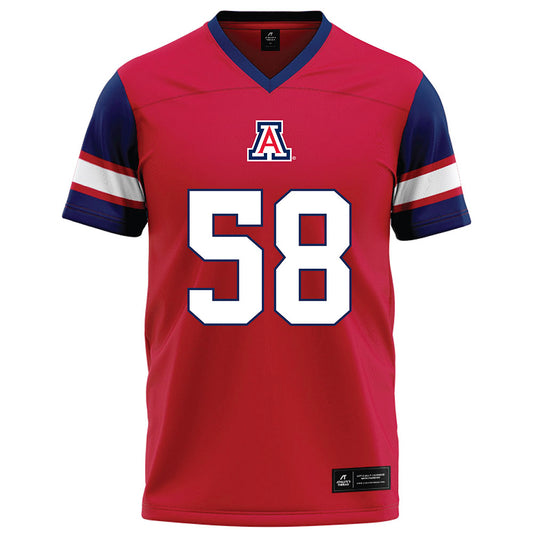 Arizona - NCAA Football : Chance Roberts - Red Football Jersey-0