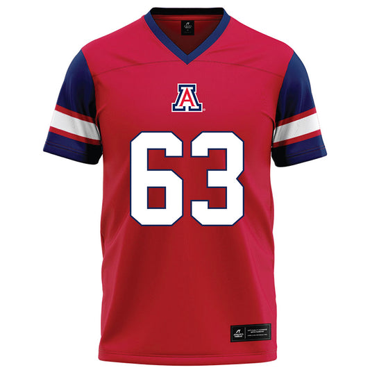 Arizona - NCAA Football : Alex Doost - Red Football Jersey-0