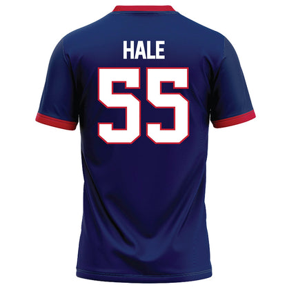 Arizona - NCAA Football : Nate Hale - Blue Football Jersey-1