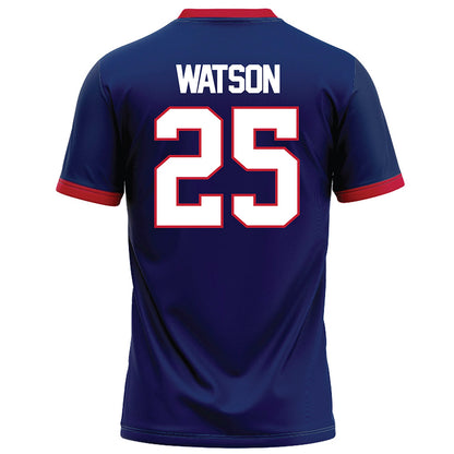 Arizona - NCAA Football : Zuri Watson - Blue Football Jersey-1