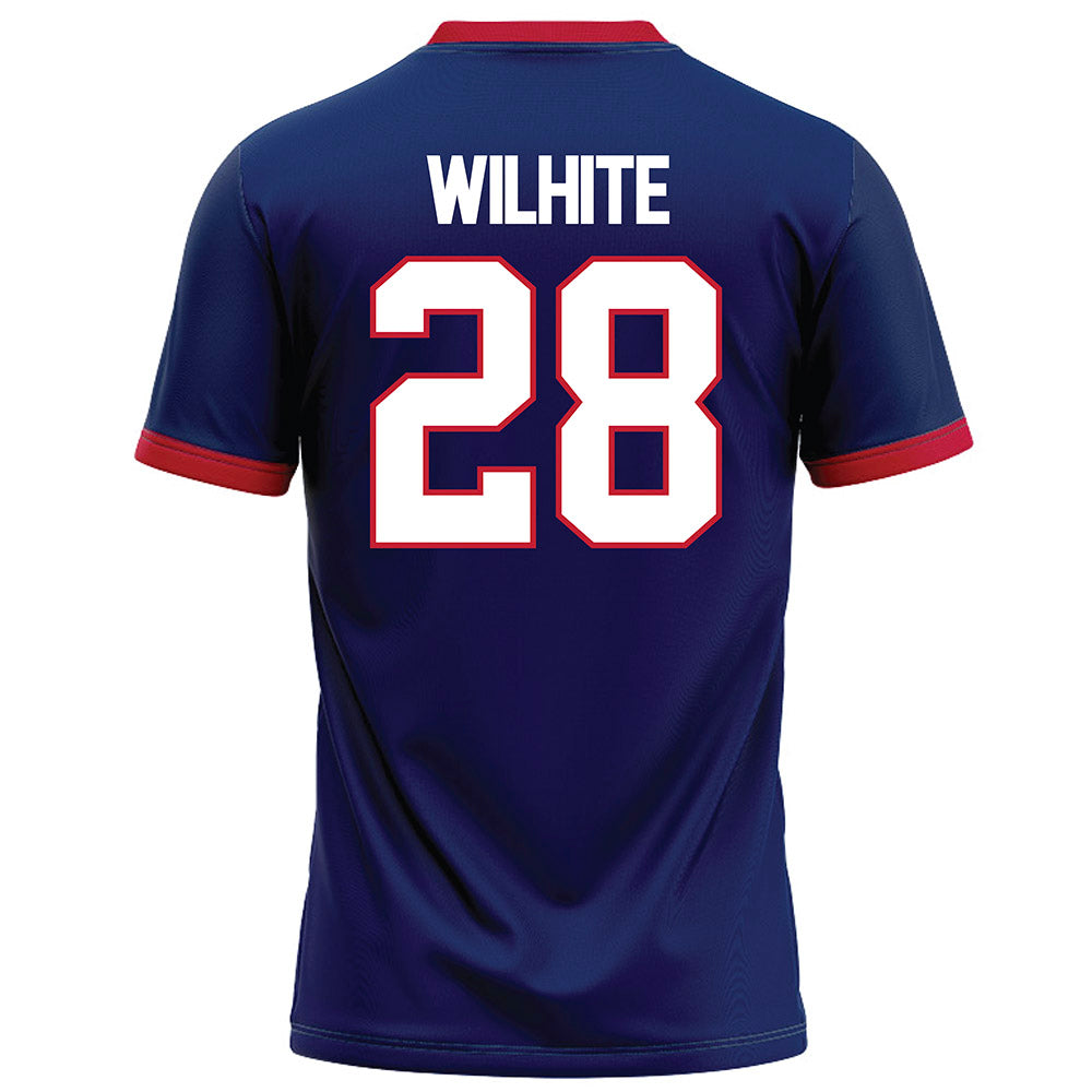 Arizona - NCAA Football : Anthony Wilhite - Blue Football Jersey-1