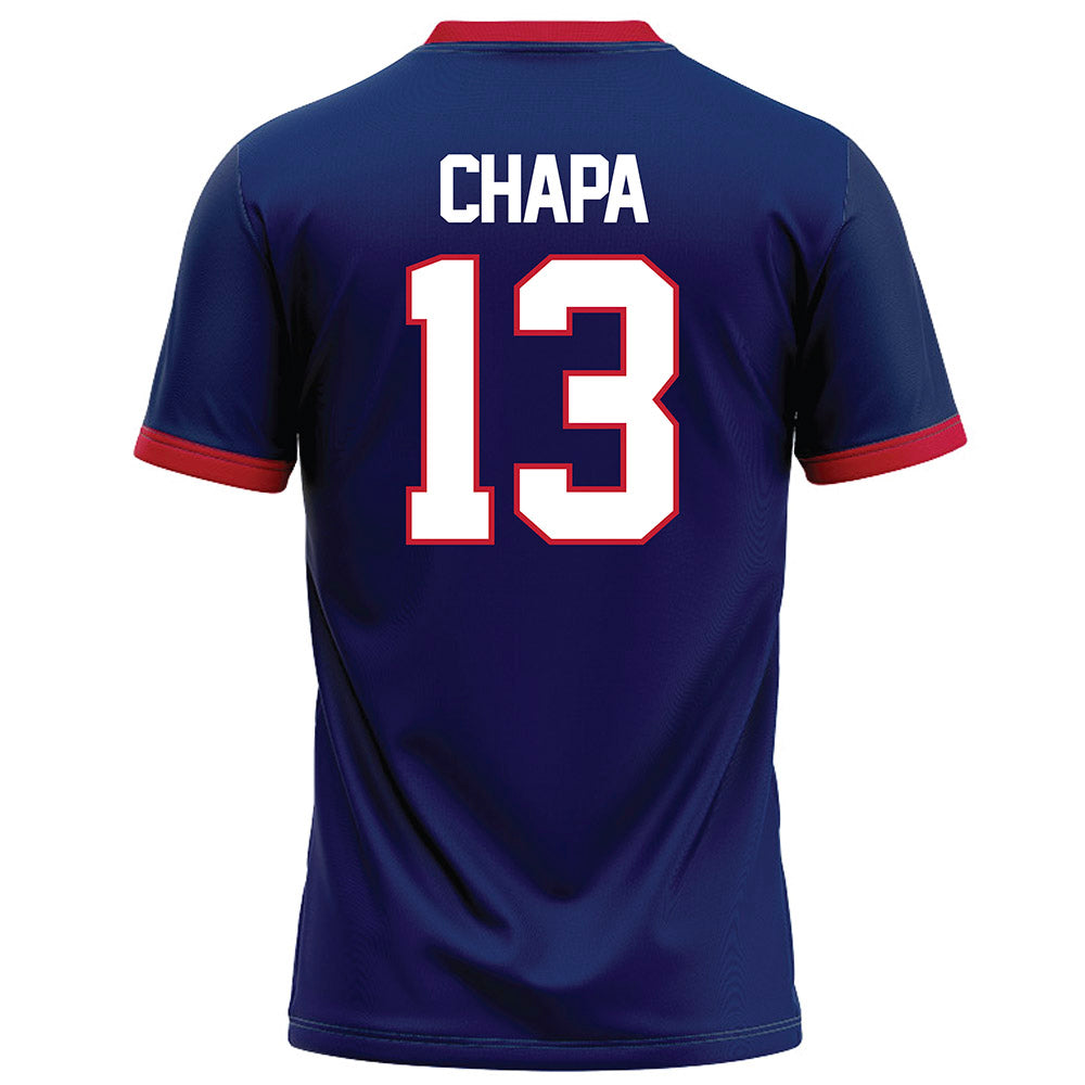Arizona - NCAA Football : Cam Chapa - Blue Football Jersey-1