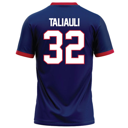 Arizona - NCAA Football : Nela Taliauli - Blue Football Jersey-1