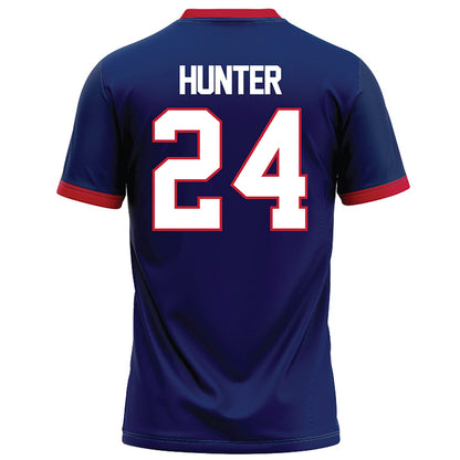 Arizona - NCAA Football : Gavin Hunter - Blue Football Jersey-1