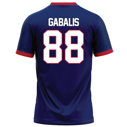 Arizona - NCAA Football : Henry Gabalis - Blue Football Jersey-1