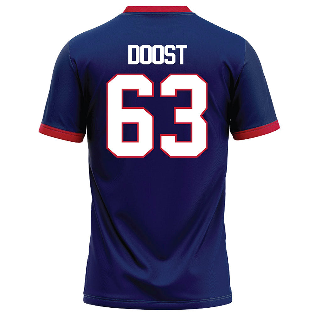 Arizona - NCAA Football : Alexander Doost - Blue Football Jersey-1