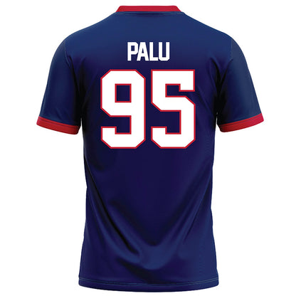 Arizona - NCAA Football : Leroy Palu - Blue Football Jersey-1