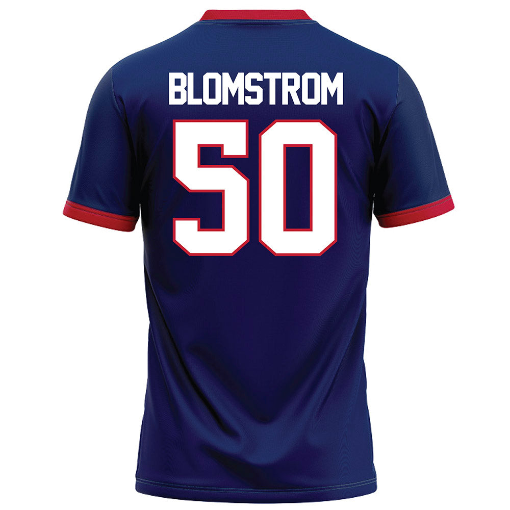 Arizona - NCAA Football : Cooper Blomstrom - Blue Football Jersey-1