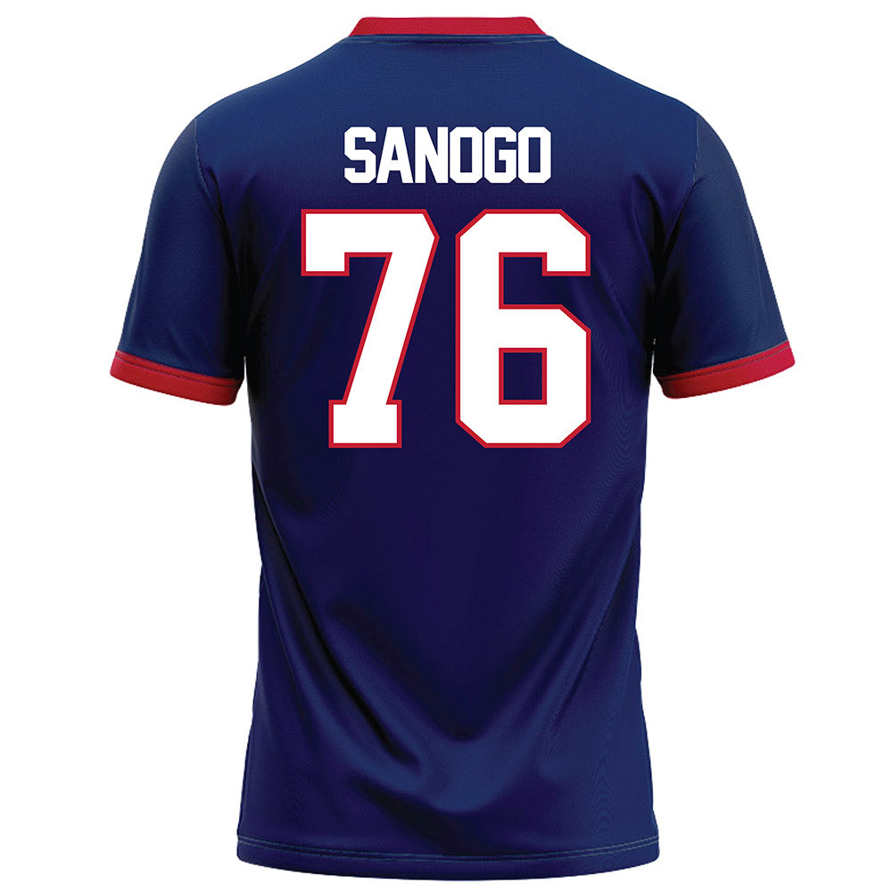 Arizona - NCAA Football : Khalil Sanogo - Blue Football Jersey-1
