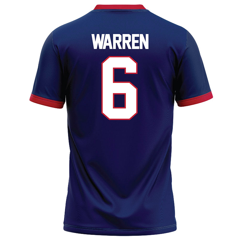Arizona - NCAA Football : Cornelius Warren - Blue Football Jersey-1