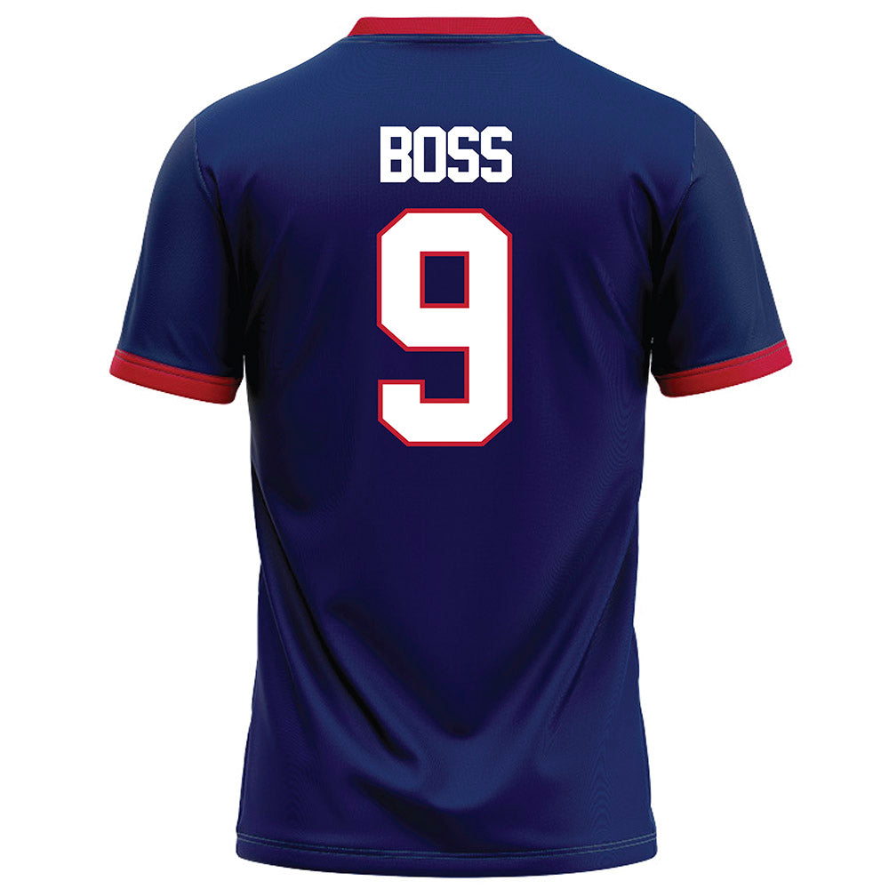 Arizona - NCAA Football : Tyrese Boss - Blue Football Jersey-1