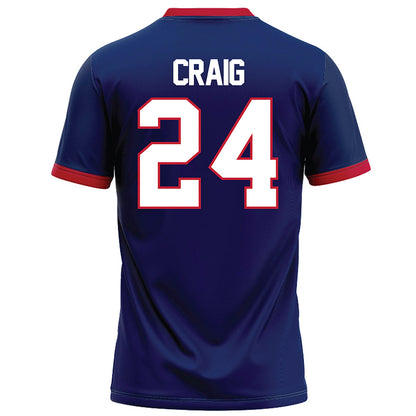 Arizona - NCAA Football : Quincy Craig - Blue Football Jersey-1